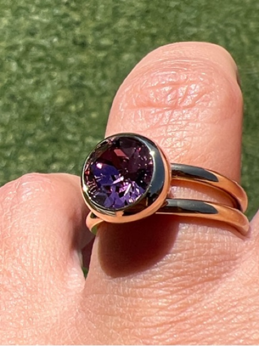 Qudo 10mm sesto gold topper